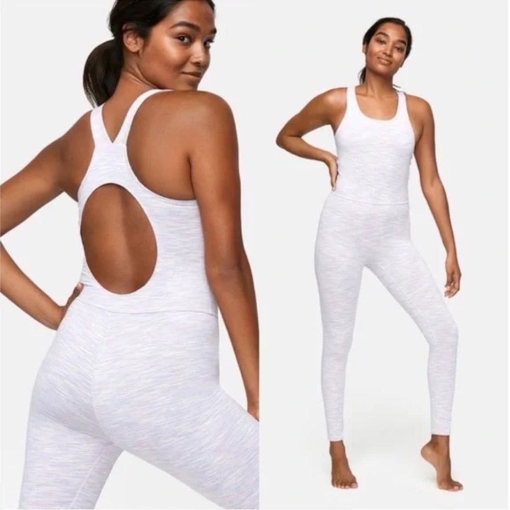 Outdoor Voices Freeform Unitard Onesie - Super Bloom Space Dye - sz XS